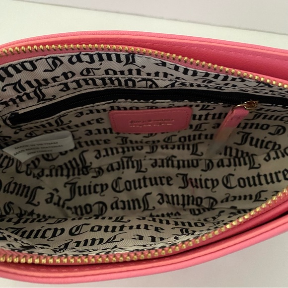 Juicy Couture Be Classic Shoulder Bag Pink Lemonade NWT - Picture 8 of 12